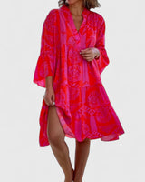 Women's Bohemian Dress | Relaxed Fit & V-Neck 1