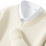 Men's V-Neck Sweater | Warm & Soft Comfort