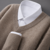 Men's V-Neck Sweater | Warm & Soft Comfort