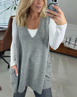 Women's Knit Vest | Cosy Layering & Relaxed Fit 8