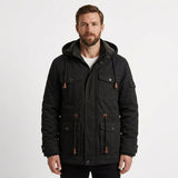 Men's Utility Jacket | Multi-Pocket & Warm Lining 4