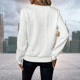 Women's Zip-Up Sweater | Relaxed Fit & Zip Detail
