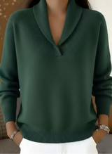 Women's V-Neck Sweater | Loose Fit & All-Day Comfort 4