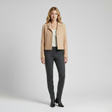 Structured Wide Collar Jacket