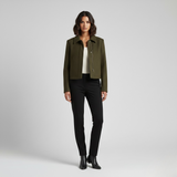 Minimal Zip-Front Jacket