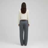Asymmetrical Tailored Cropped Jacket