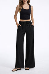Women's Wide Leg Trousers | Crease Resistant & High Waisted 2