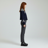 Embellished Military Cropped Jacket