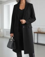 Women's Long Coat | Timeless Fit & All-Day Comfort 4
