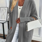 Women's Open-Front Cardigan | Cozy & Relaxed Fit 19