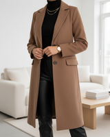 Women's Long Coat | Timeless Fit & All-Day Comfort 3