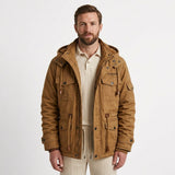 Men's Utility Jacket | Multi-Pocket & Warm Lining 1
