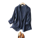 ALENA LINEN BLAZER 8