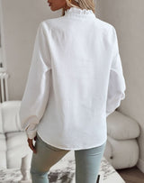 AURORA RUFFLE LONG SLEEVE SHIRT 2