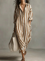 Amaris Long Shirt Dress 6