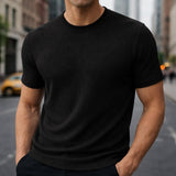 Men's Waffle Knit Shirt | Breathable & Relaxed Fit