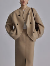 Charlene | Women's Double Breasted Pea Coat 9