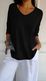 Cornelia – Cozy V-Neck Sweater 7