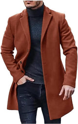 Daniel – Tailored Wool-Blend Overcoat for Men 3