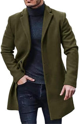 Daniel – Tailored Wool-Blend Overcoat for Men 4