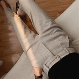 Denna | Men's Herringbone Pleated Pants 3