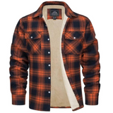 Fleece-Lined Checked Jacket 0