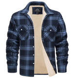 Fleece-Lined Checked Jacket 7