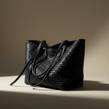 Women's Woven Tote Bag | Adjustable Shoulder Straps