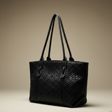 Women's Woven Tote Bag | Adjustable Shoulder Straps