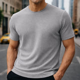 Men's Waffle Knit Shirt | Breathable & Relaxed Fit