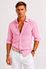 HARRINGTON OXFORD | LINEN SHIRT FOR MEN 6