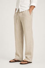 HARRINGTON OXFORD | LINEN STYLE TROUSERS FOR MEN 4