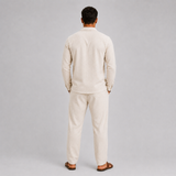 HARRINGTON OXFORD | LINEN TWO PIECE SET FOR MEN 3