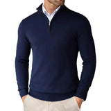 Harrington Oxford | Men's Classic Half-Zip Sweater 8