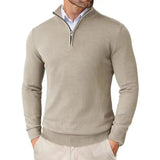 Harrington Oxford | Men's Classic Half-Zip Sweater 9