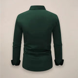 Harrington Oxford | Men’s Long-Sleeve Shirt – Classic Notched Collar, Versatile Smart Style 7