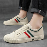 Harrington Oxford | Men’s Retro Stripe Minimalist Sneakers 2