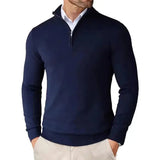 Harrington Oxford | Men's Slim Fit Quarter Zip Sweater 3