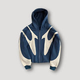Harrington Oxford | Men's Urban Streetwear Zip Hoodie 0