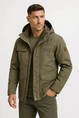 Harrington Oxford | Men's Insulated Waterproof Puffer Jacket for Outdoor Activities Harrington Oxford