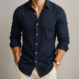 LEO SOFT-TOUCH LINEN SHIRT 2