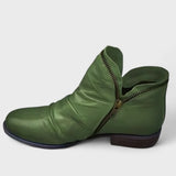 MELINDA LEATHER BOOTS 6