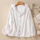 MIRI LINEN HOODIE 0