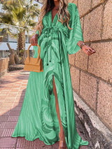 Marilyn | Colorful Maxi Dress with Graphic Print 5