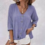 Marlies – Casual button-up blouse 11