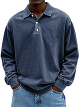 Maxime | Stylish Long-Sleeved Polo Shirt 8