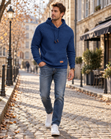 Men's Hoodie | Waffle Knit & Adjustable Hood 1