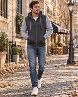 Men's Zip Hoodie | Lined & Warm 2