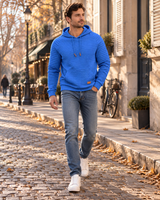 Men's Hoodie | Waffle Knit & Adjustable Hood 4