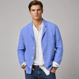 Men's Blazer | Button Front & Chest Pocket